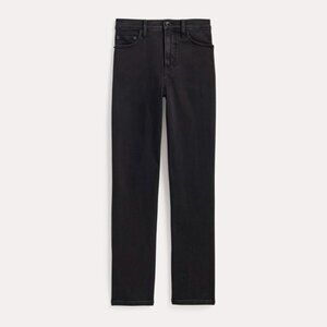 Everlane Women's High-Key Stovepipe Jean in Washed Black, Size 27, Cotton